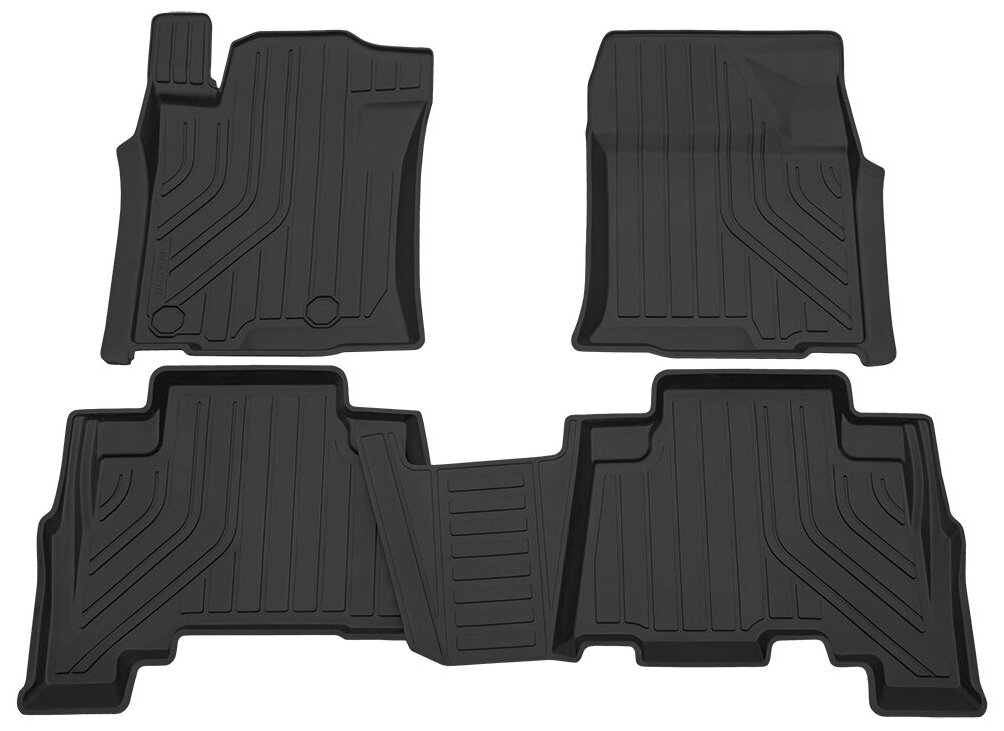 Коврики в салон резиновые для Toyota Land Cruiser Prado 150 (14-Н. В.) Ser.S,