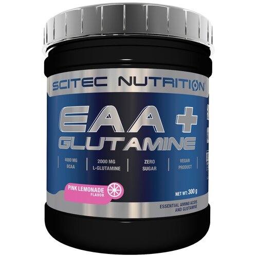 Scitec Nutrition EAA + Glutamine 300 гр (розовый лимонад)