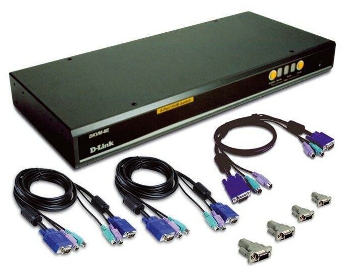 KVM Переключатель D-Link DKVM-8E