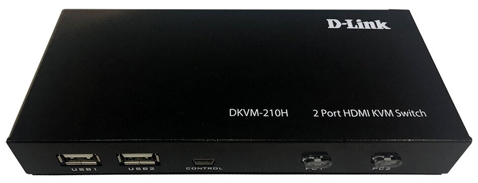 Переключатель KVM (КВМ) D-Link DKVM-210H (DKVM-210H/A1A)