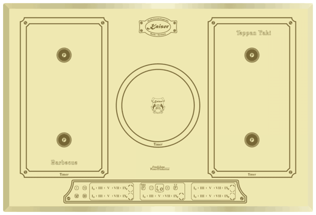 Индукционная варочная панель Kaiser KCT 7797 FI ElfEm