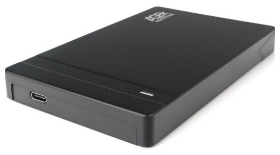 Внешний корпус для HDD 2.5" Agestar 3UB2P3C пластик, черный, USB 3.1