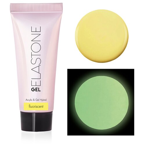 Гибрид акрила и геля ELASTONE GEL (fluorescent/неон),18 мл №7042 Runail Professional