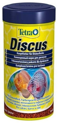 Tetra Discus Granules корм для дискусов в гранулах, 250 мл - фотография № 8