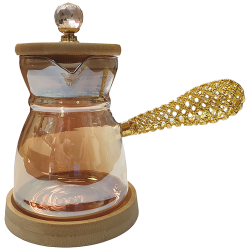 Чайник заварочный стеклянный с крышкой и фильтром 500 мл / чайник стеклянный заварочный / чайник для плиты / заварочный чайник