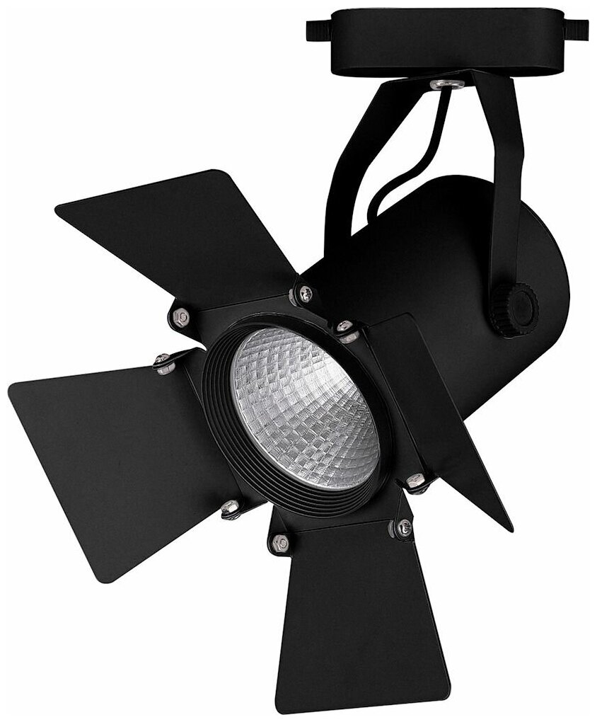 Светодиодный светильник Feron AL110 трековый однофазный на шинопровод 20W 4000K 35 градусов черный