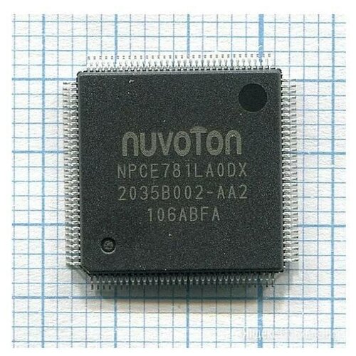 Мультиконтроллер Nuvoton NPCE781LAODX микросхема npce781laodx rf