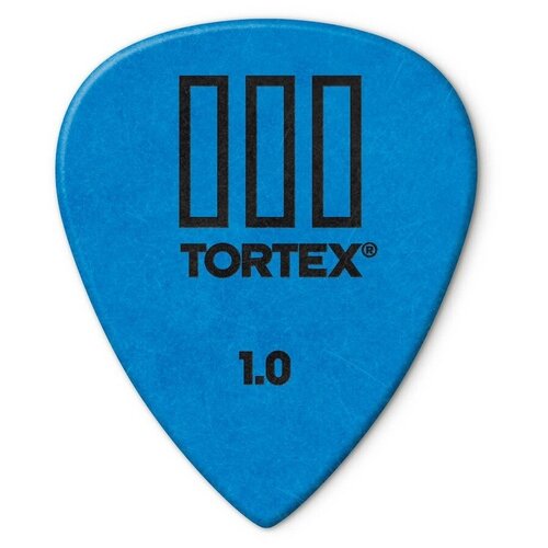 Медиаторы 72шт, толщина 1,0мм, Tortex III Dunlop 462R1.00