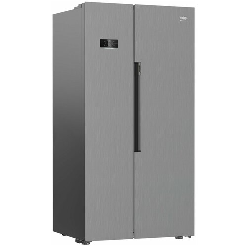 Холодильник двухкамерный Beko GNE64030ZXP Total No Frost, Side by Side, инверторный серый