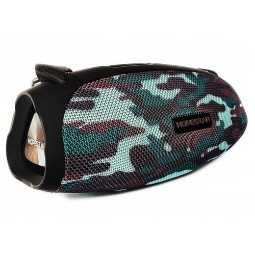 Портативная акустическая bluetooth караоке колонка HopeStar H43 Беспроводная блютус колонка Хопстар H43 зеленый 248300₽