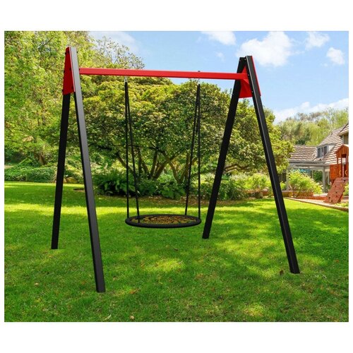 Детские уличные площадки СВ Групп Уличные качели Sv Sport Maxi (рама + качели-гнездо 