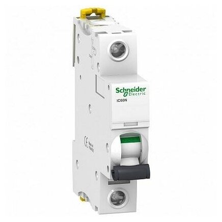 Автоматический выключатель Schneider Electric iC60N A9F74101 1А 1П C 6кА