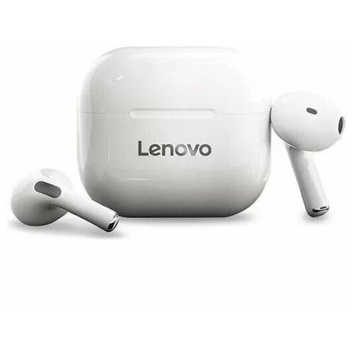 Беспроводные наушники Lenovo Earbuds LP40 TWS White EU 162000₽