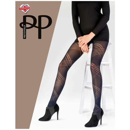 Колготки Pretty Polly, размер S-L, черный легинсы pretty polly размер m l черный