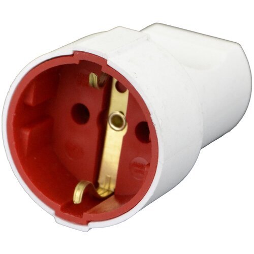Штепсельное гнездо с/з 16A 250В
