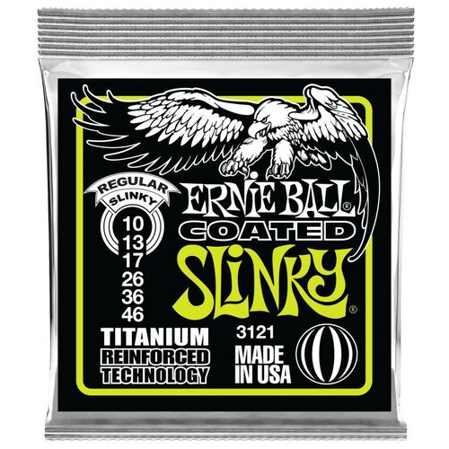 Ernie Ball 3121 - струны для электрогитары ernie ball 3125 струны для электрогитары titanium rps