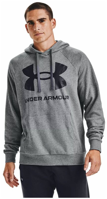 Худи Under Armour Rival Fleece Big Logo, капюшон