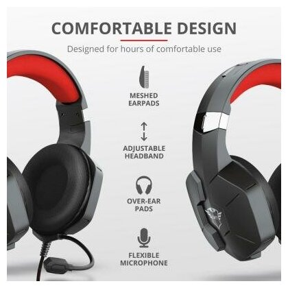 Гарнитура Trust GXT 323 Carus Headset 23652