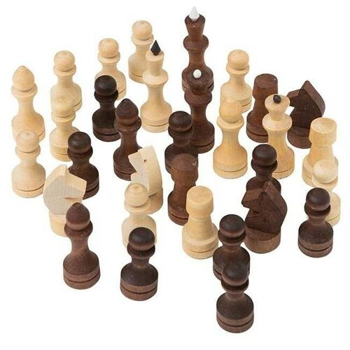 Набор шахмат парафиновых без доски арт.2543