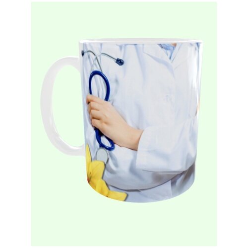 My Story Кружка Лучшему Врачу Доктору Подарочная с Принтом С приколом Чашка с Надписью