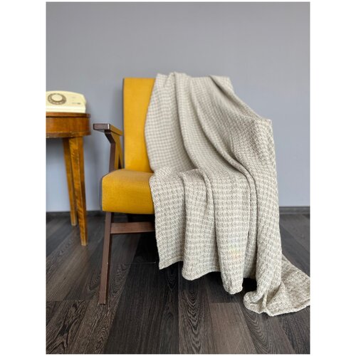 Плед Лира 125х180 см, 100% лен, Белорусский Лен 20С16