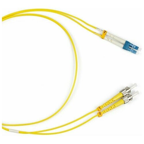 Hyperline FC-D2-9-LC/UR-ST/UR-H-3M-LSZH-YL Патч-корд