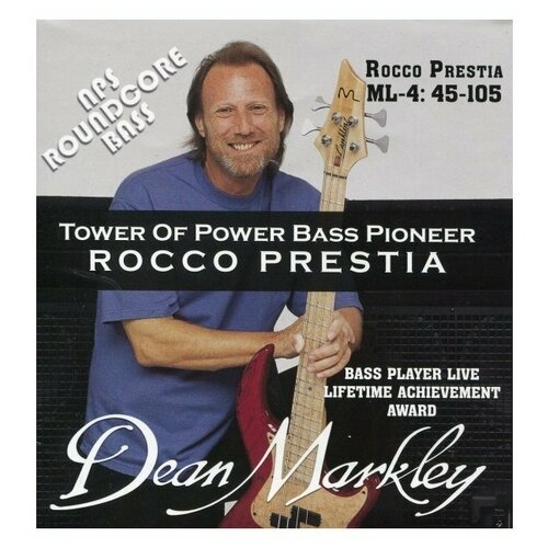 Струны для бас-гитары Dean Markley ML-4 2657 - (45-65-85-105)