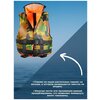 Фото #12 Спасательный жилет POSEIDON FISH Life vest взрослый до 120 кг с подголовником гимс, Беларусь