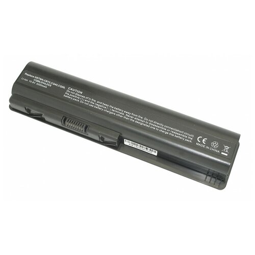 аккумуляторная батарея для ноутбука hp pavilion dv7 hdx18 compaq cq71 5200mah 14 4v oem черная Аккумулятор (Батарея) для ноутбука HP Pavilion DV4, Compaq CQ40, CQ45 (HSTNN-CB72) 52Wh REPLACEMENT черная