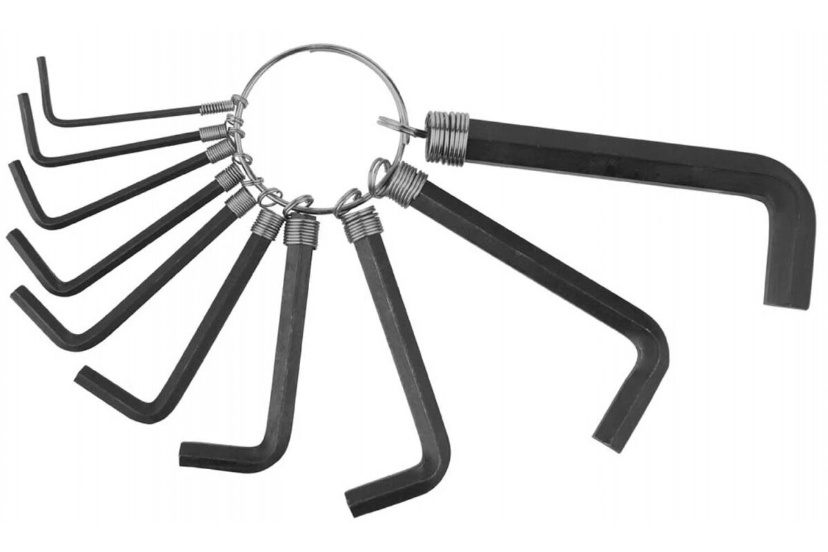 фото Ключи имбусовые DEXX 10 шт, DEXX