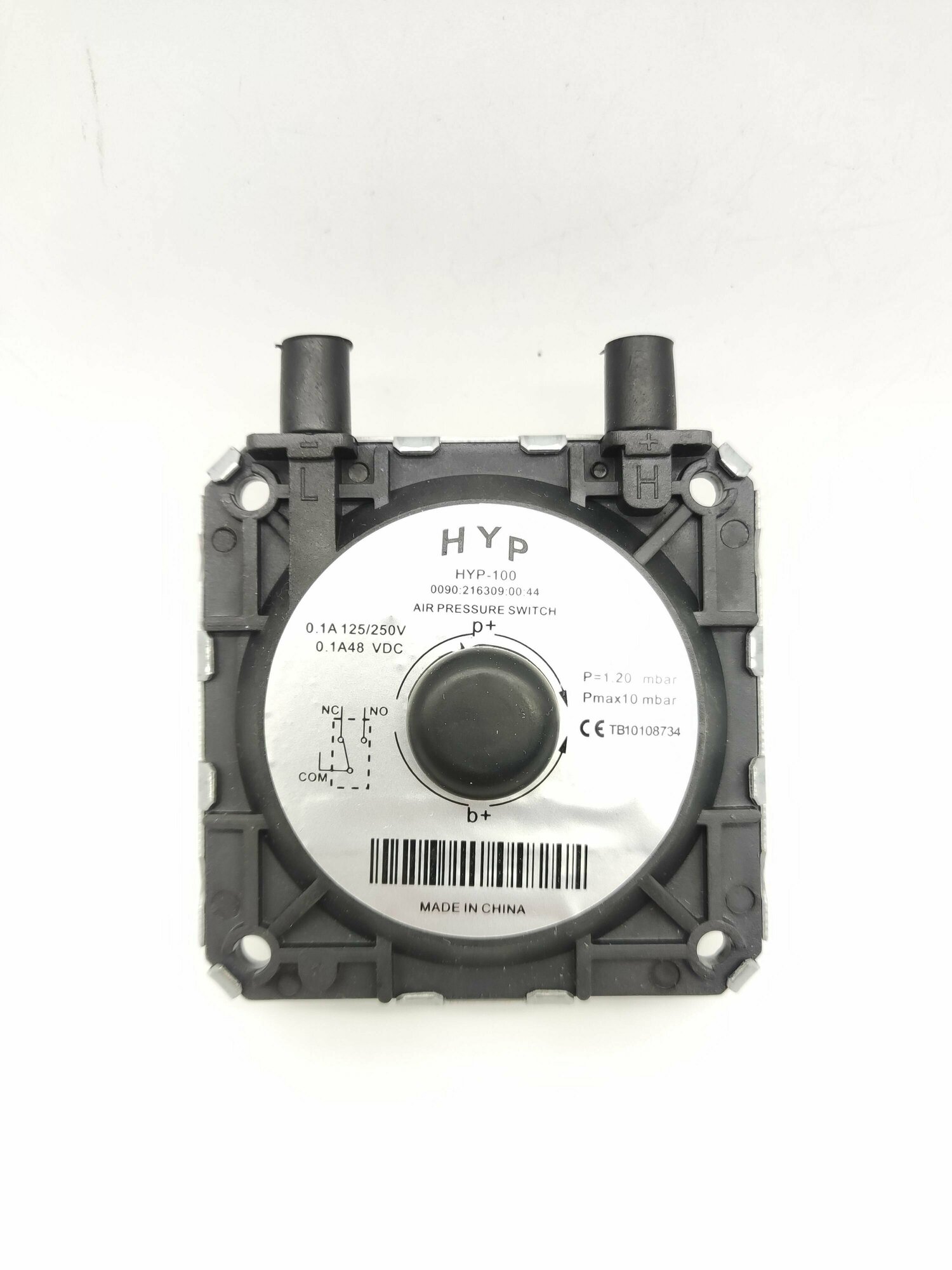 фото Пневмореле дифференциальное реле давления дыма P 1,2 mbar на газовый котел Baxi 628640