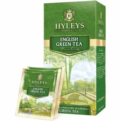 Чай зеленый HYLEYS байховый Английский 25 пакетиков