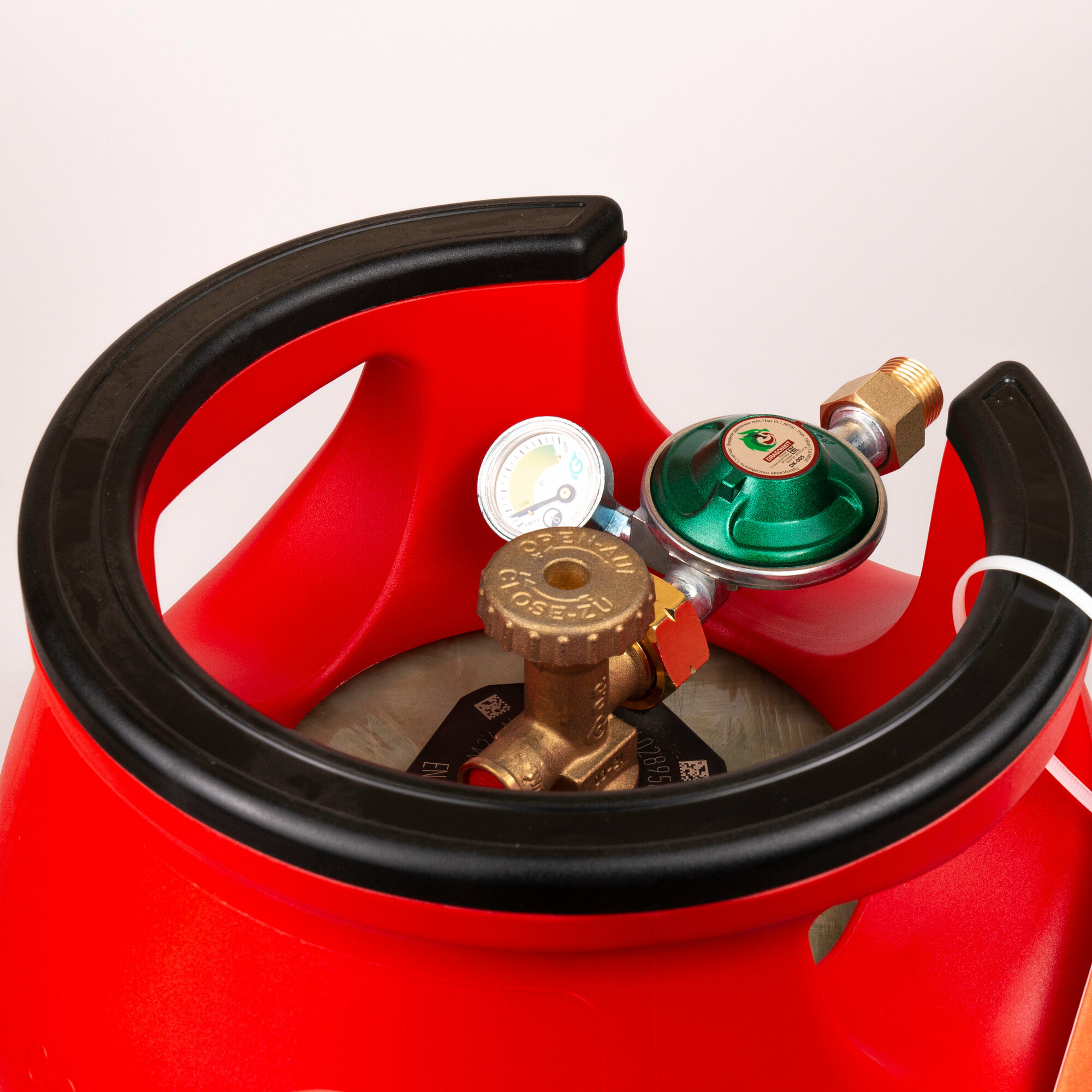 Регулятор давления газа DragonKit с манометром и предохранительным клапаном, Выход 1/2 - фотография № 10