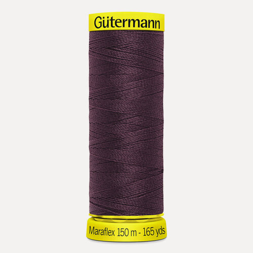 Изображение товара Нитки для трикотажа Gutermann Maraflex 120, 150 м, 100% ПБТ, 5 шт (130 темная марсала)