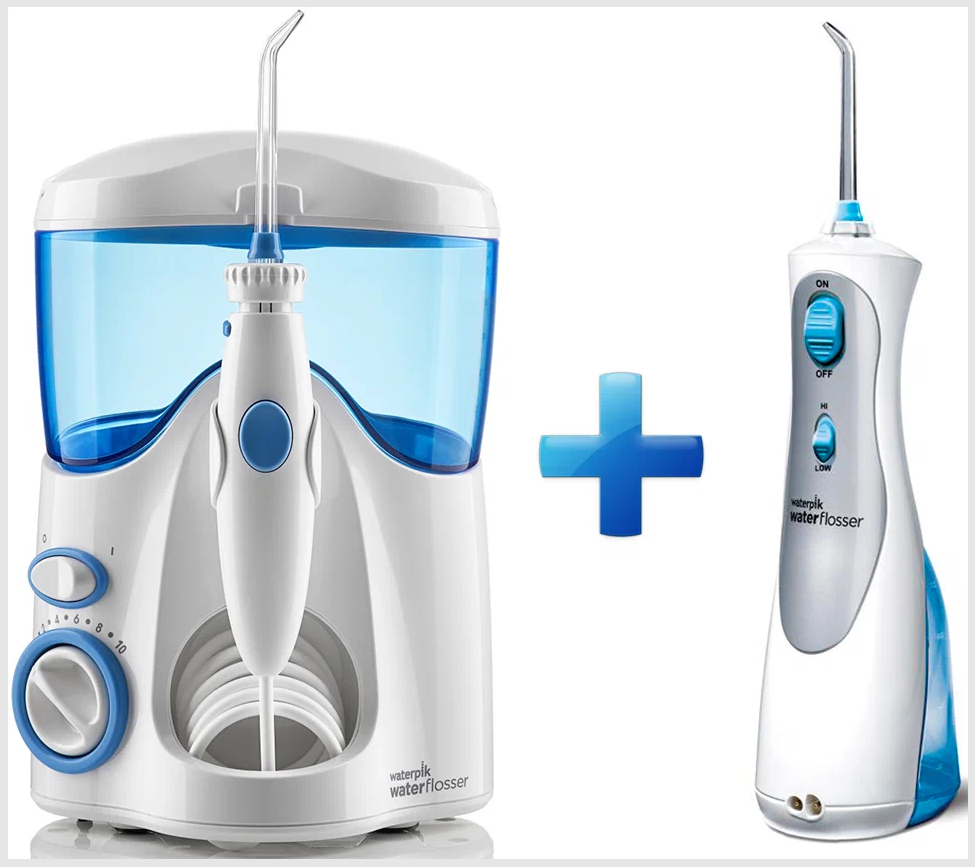 Waterpik WP-100 Ultra E2 + Waterpik WP-450