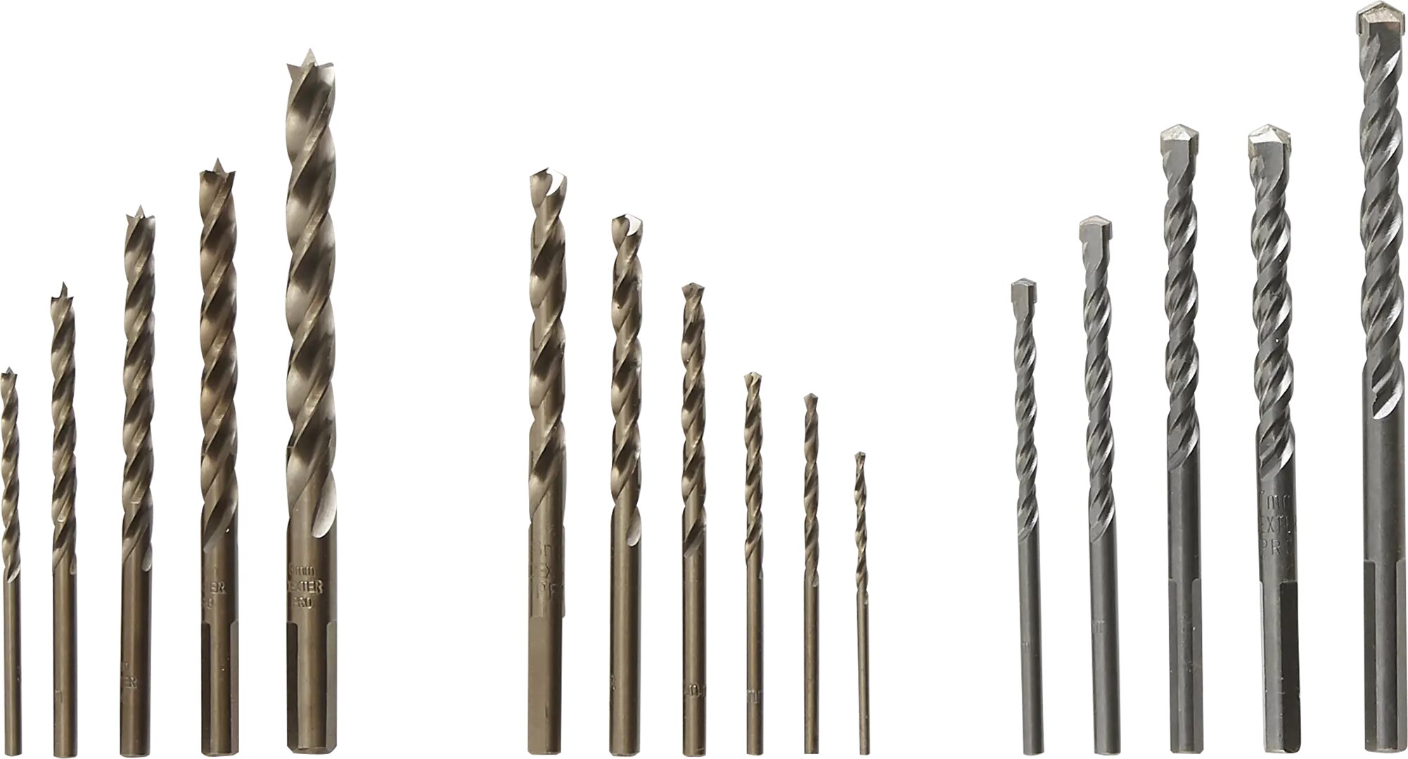 фото Набор сверл Dexter к. Pro 100-00583, 16 шт.
