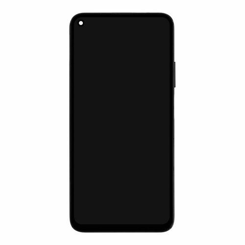 Дисплей (экран) в сборе с тачскрином для Huawei Honor 20, Nova 5T черный с рамкой (Premium LCD) / 2340x1080 шлейф для huawei honor 20 4g yal l21 honor 20 pro 4g yal l41 nova 5t yale l61a сканер отпечатка пальца черный
