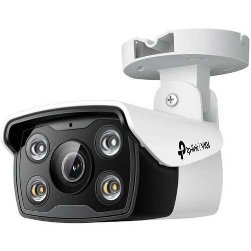видеокамера ip уличная купольная 3мп tp link vigi c430 2 8mm Камера видеонаблюдения TP-LINK VIGI C430(4mm), белый