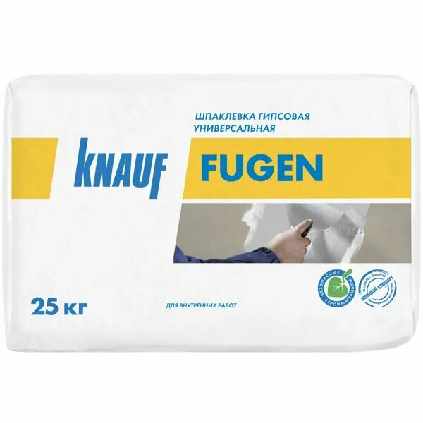 Шпаклёвка гипсовая универсальная Knauf Фуген 25 кг