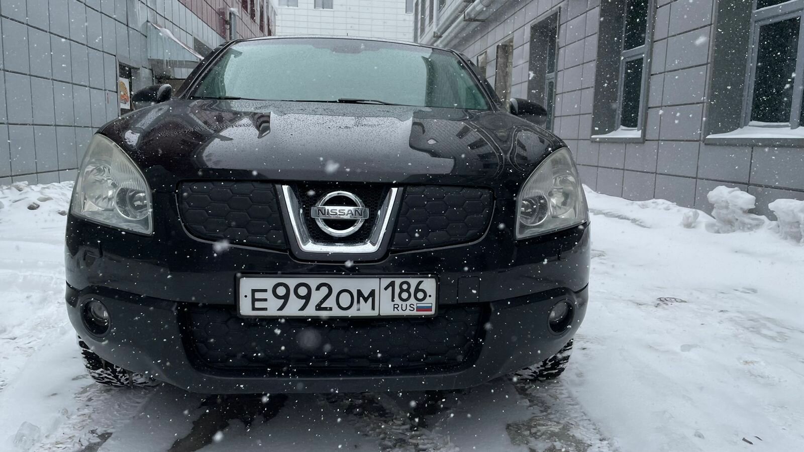 Утеплитель радиатора и бампера для Nissan Qashqai 2006 -2010 I