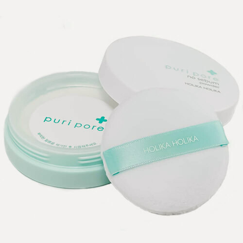 Изображение товара Пудра рассыпчатая для лица Holika Holika Puri Pore No Sebum Powder матирующая, 7 г