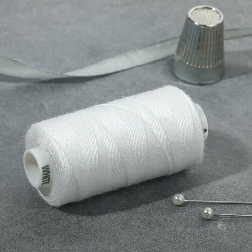 Нитки Dor Tak, 20/3, 200 ярд, цвет белый №199