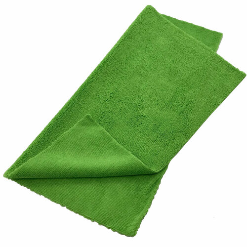 Салфетка из микрофибры комбинированная, 400 г/м3, зелен, 40*40 см, Adolf Bucher(12.0888G) Цвет Зеленый