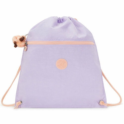 Рюкзак-мешок Kipling K094871PU Supertaboo Medium Drawstring Bag 1PU Endless Lilac C 5390₽