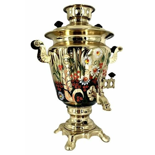 Самовар электрический 3 литра с художественной росписью 