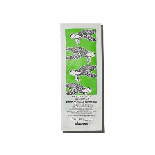 Davines NaturalTech Renewing Conditioning Обновляющий кондиционирующий уход, 12 мл