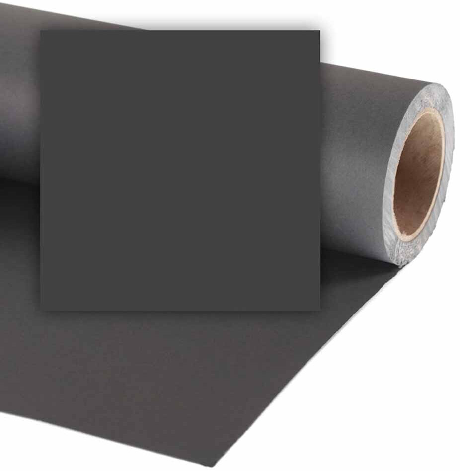 Фон бумажный Vibrantone 2,1х6м Black 10 черный