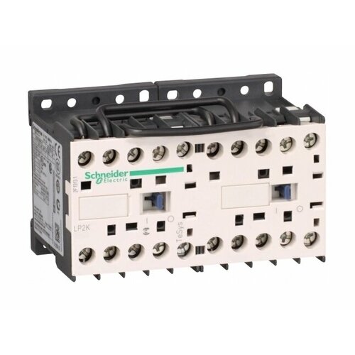 Реверсивный контактор Schneider Electric TeSys LP2K 3P 6А 400/24В DC 2.2кВт LP2K0610MD airone us u 3 6 3 220