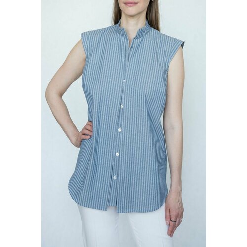 Блуза Galar, размер 170-112-120, голубой блуза galar размер 170 112 120 розовый