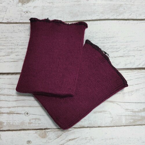 Трикотажная резинка манжет на рукава